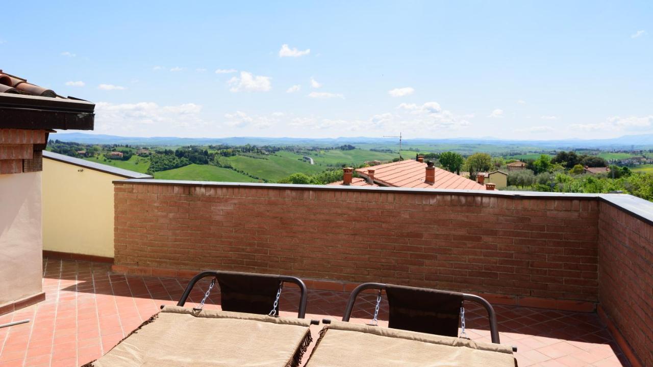 Luglie 360° Panoramic Terrace Apartment Siena Ngoại thất bức ảnh